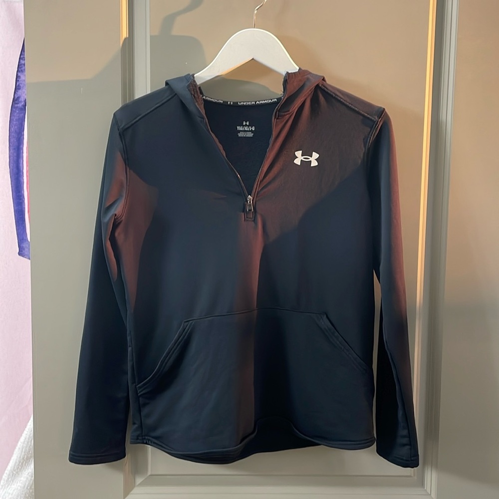 Youth Large Under Armour Quarter Zip